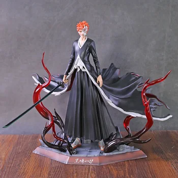 

Bleach Kurosaki Ichigo with Hollow Mask Ver. Statue Collectible Figure Anime Model Toy