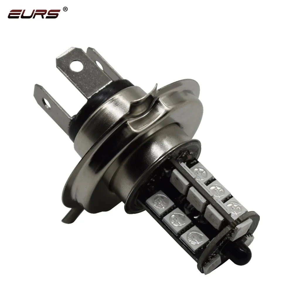 EURS 2 шт. 5050 27SMD H4 H7 H11 9005 rgb пульт дистанционного Управление туман светильник лампы