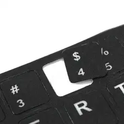Английские русские японские тайские буквы ноутбук компьютерные наклейки для клавиатуры ter клавиатура крышка наклейки пленка