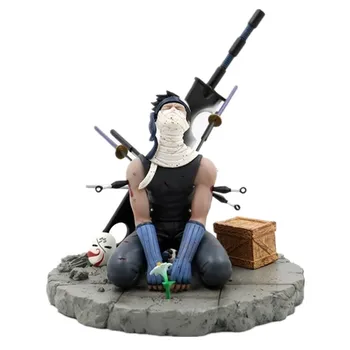 

7.48" Anime NARUTO Momochi Zabuza Kiri No Shinobigatana Shichinin Shū PVC GK Action Figure Collectible Model Toy Box 19CM k15