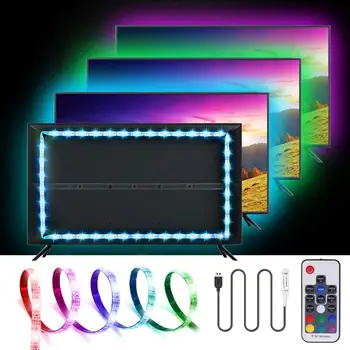 

USB Mini 17-Key RF Controller Kit, 1m, 2m, 3m, 4m, 5m, for 40-60 inch TV backlight kit, IP20 is not waterproof