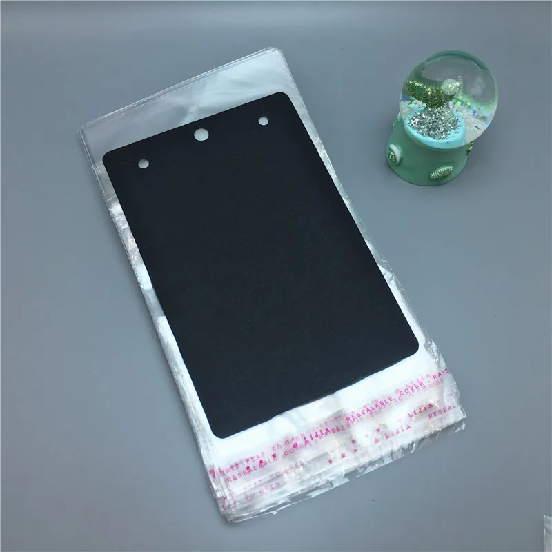 20 cards 20 Opp bags 20 шт 15*10 см Модный женский набор ювелирных изделий картонные витринные подставки бумажная коробочка для кулона карты различные стильные ожерелья карты - Цвет: 20 cards 20 Opp bags