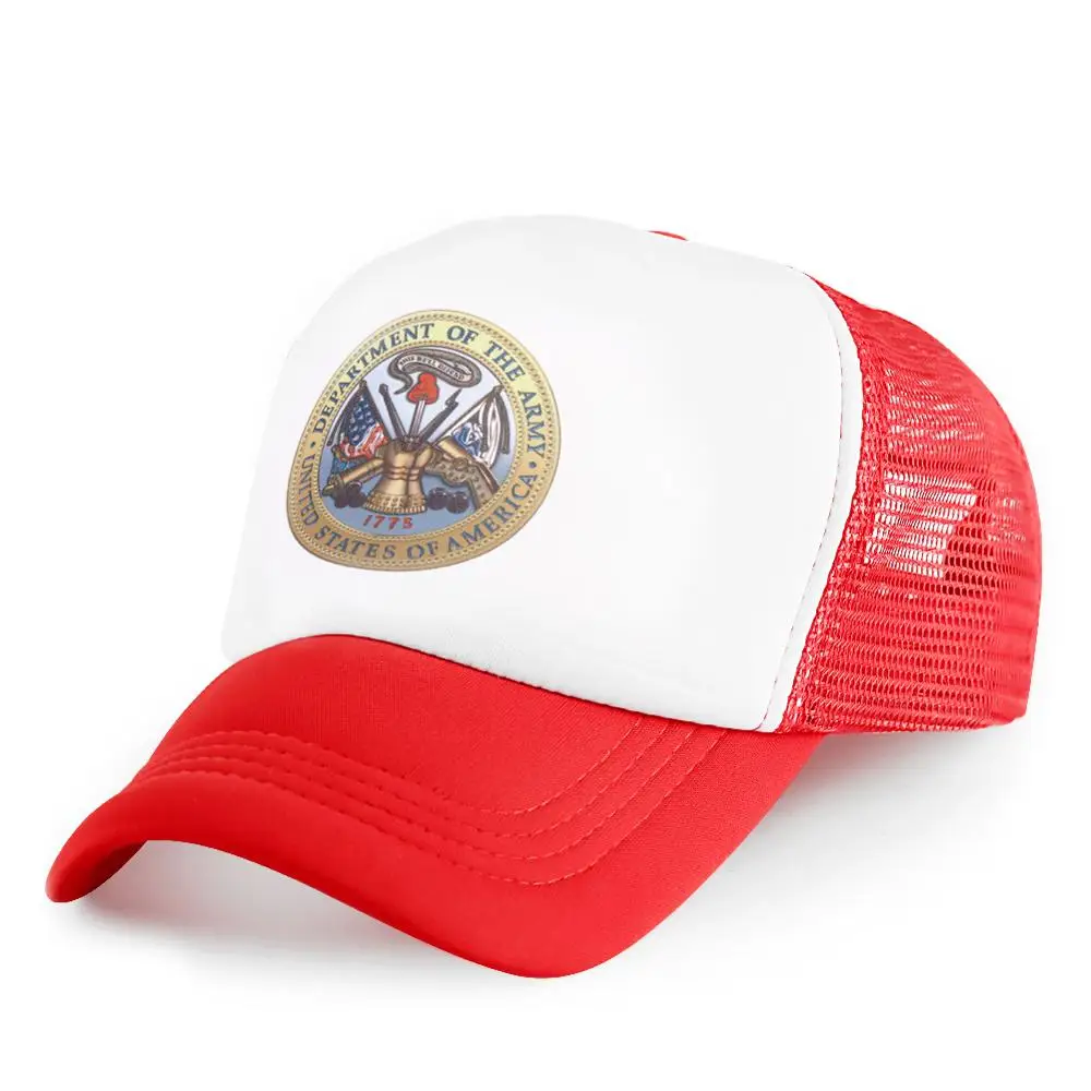 

USA Army Baseball Cap Bone Masculino Trucker Cap Adjustable Outdoor Fashion Hiking Running Fishing Sport Hat Quick Dry Wholesale