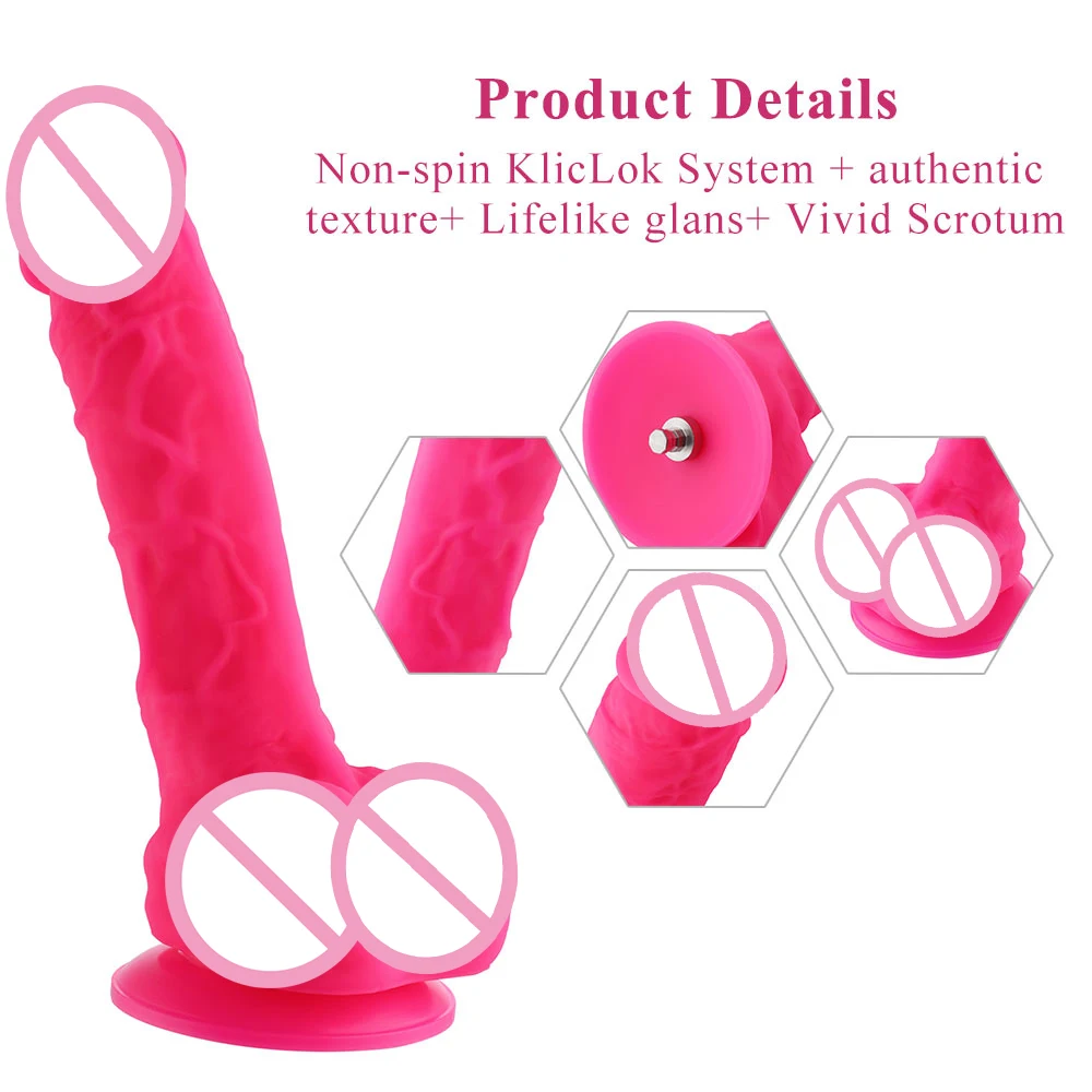 Hismith 23 cm Pink Silicone Dildos Diameter 4.5 cm Suction Cup Dildos For Women Female Masturbation Odorless Medical Women Penis
