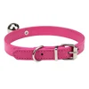 Personalized Cat Collar With Bell Engraving Name Collar For Cat Adjustable Puppy Accessories Kitten Necklace Pet Puppies Leather 2