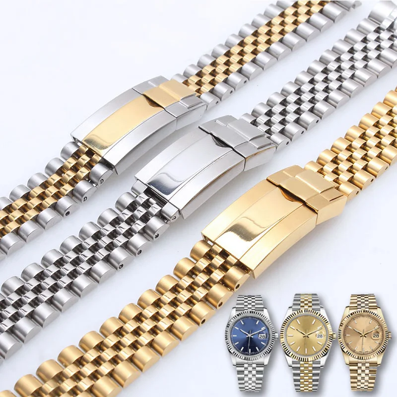 Orologio bracciale per Rolex daymf SUBMARINER SUP GMT DATEJUST cinturino  per orologio da uomo in acciaio inossidabile accessori per orologi catena  per cinturino|Watchbands| - AliExpress