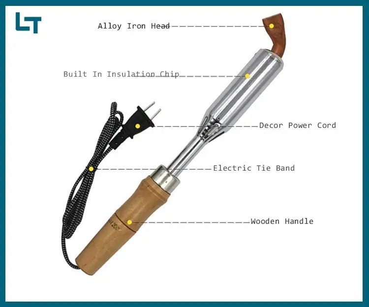 ferro elétrico bolo marca de couro de