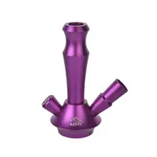 Кальян полюс Алюминиевый сплав кальян Базовый адаптер для кальяна запасные части адаптер для кальяна твердый материал ручной работы