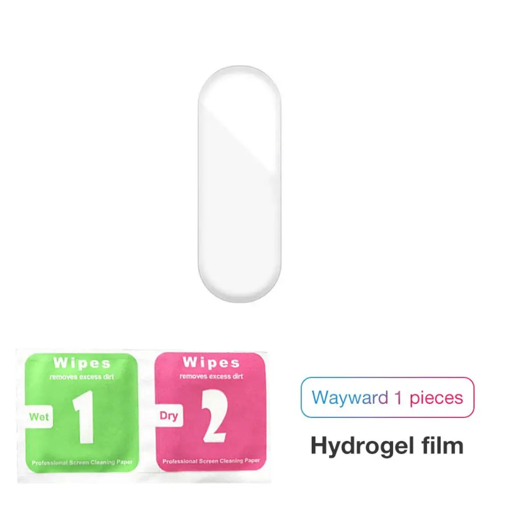 Hydrogel film 1pcs Для Xiaomi браслет 4 полноэкранная высокая проницаемость пленка 3D HD Взрывозащищенная защита от падения пленка M4 Гидрогелевая Защитная Tem - Цвет: Hydrogel film 1pcs