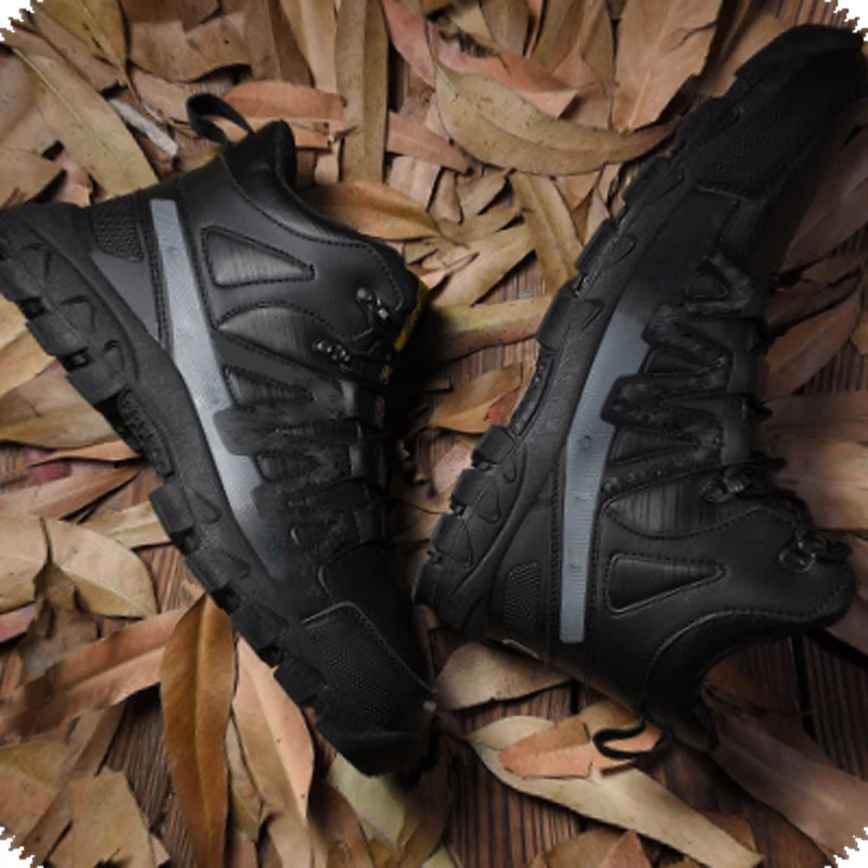 Men Breathable hiking shoes Outdoor Mountaineer Climbing Sneakers Non-slip Comfortable Camping shoes for Men Tactical Shoes Men