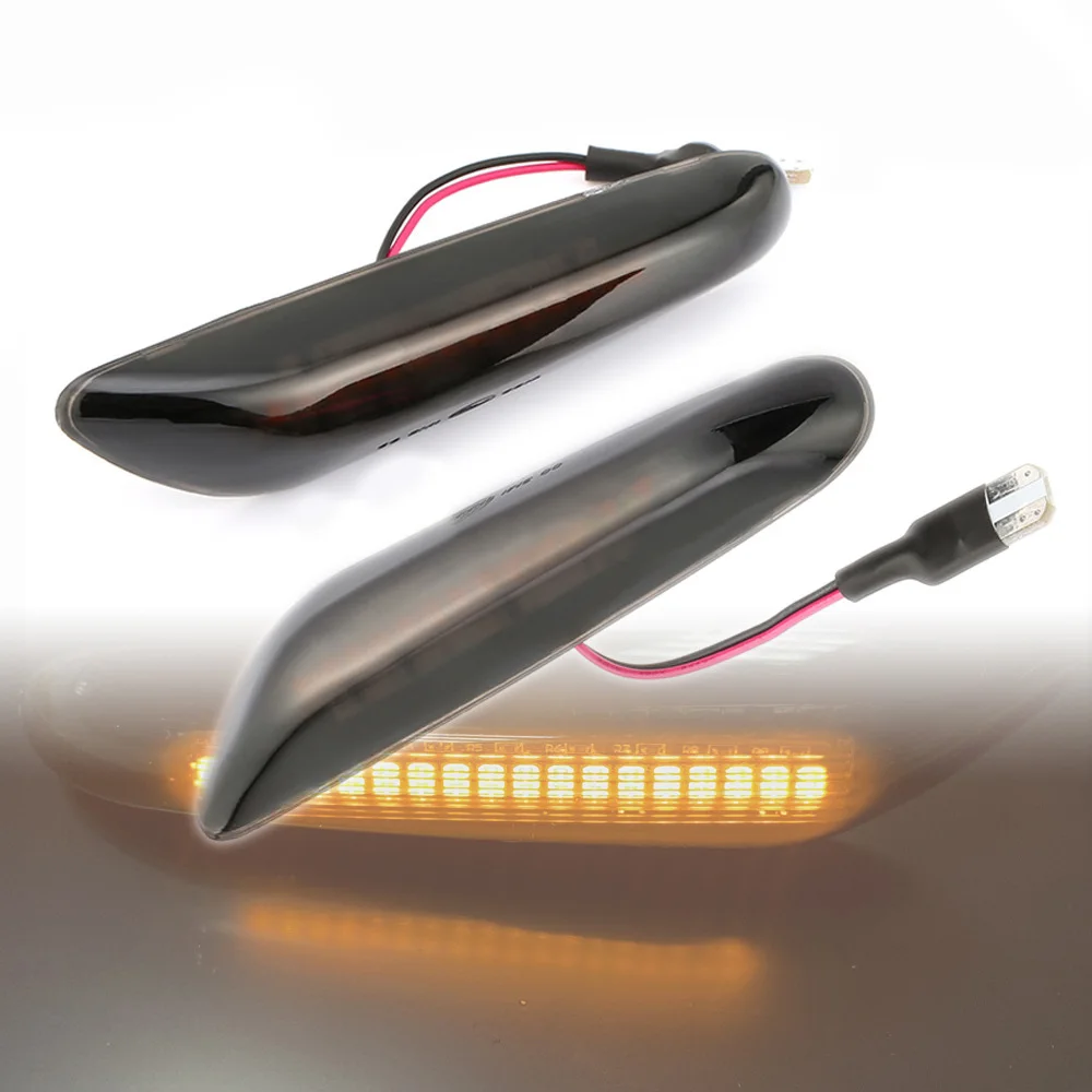 Лампы указателя поворота 3528SMD запасные части Динамический светодиодный боковой маркер
