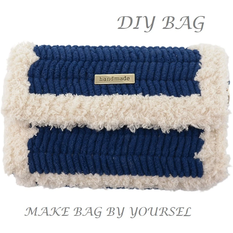 DIY accesorios hechos a mano para mujer, hilo para tejer carteras y lujo, bolsos de hombro tipo bandolera, 2020 B2003|Tejido DIY| - AliExpress