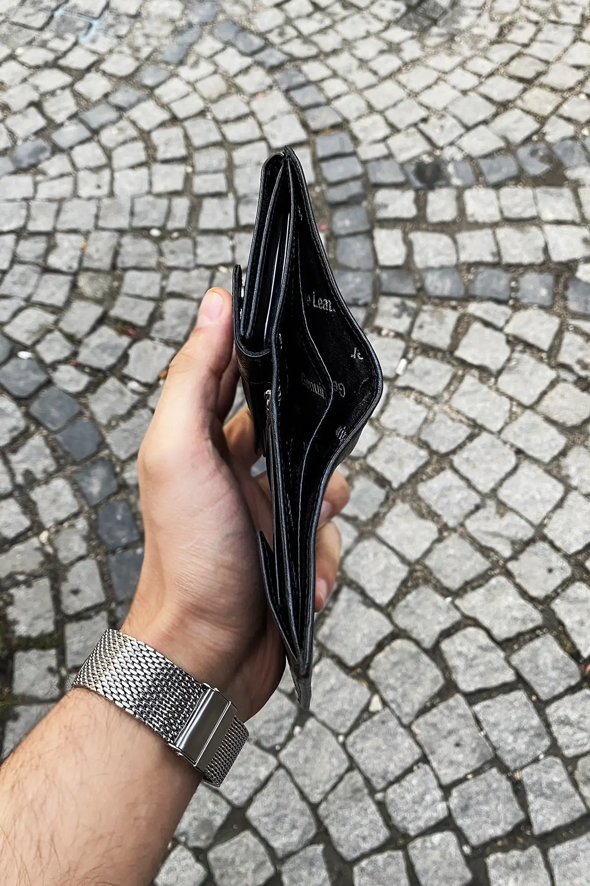 Male Genuine Leather Handmade Bozukluk Cups Convenient Durable Wallet Tan Or Black High Quality bayderi09