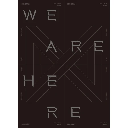 

[MYKPOP]~100% OFFICIAL ORIGINAL~ MONSTA X #2 Album: TAKE.2 WE ARE HERE, KPOP Fans Collection - SA19100706