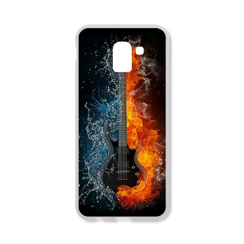 Чехлы для samsung J4 J6 Plus, силиконовый чехол с рисунком для samsung Galaxy A7 A8 S7 Edge A20E A30 J5 - Цвет: H075