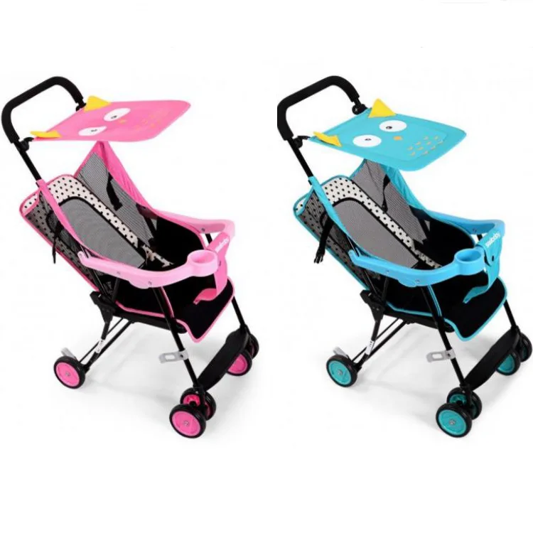 

Seebaby QQ1 Baby Stroller Can Sit Or Half Lying Super Lightweight Simplicity Cart Children Portable Travel Trolley