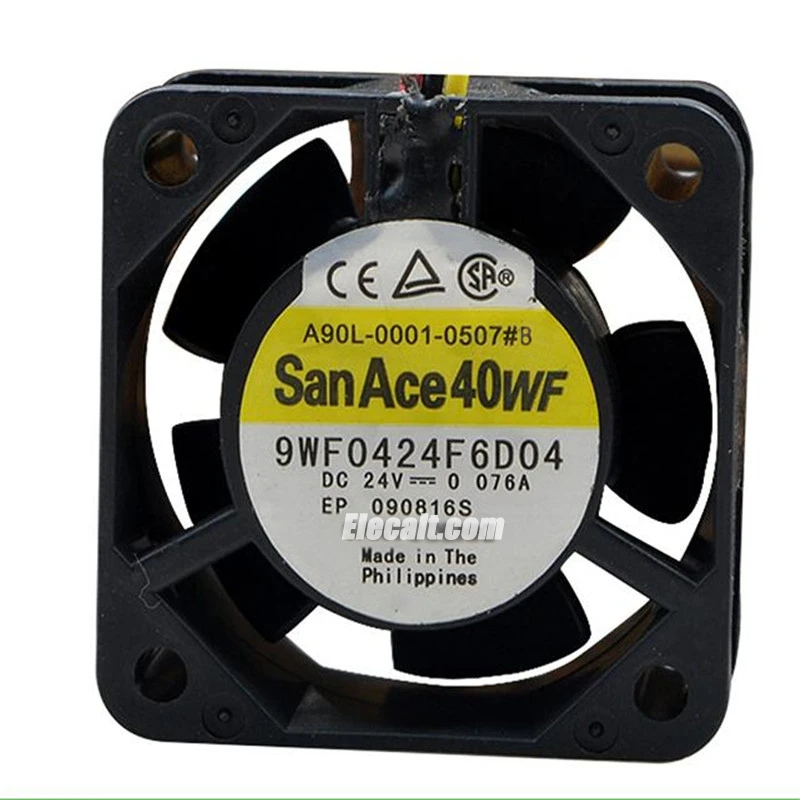 

A90L-0001-0507 # B 4020 24V 9WF0424F6D04 Cooling Fans For Sanyo cooler fan free shipping