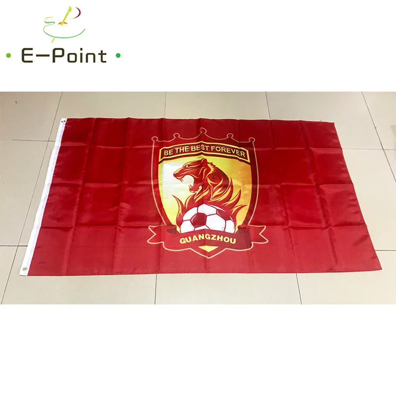 Флаг Китая CSL Гуанчжоу Evergrande Taobao FC 3 фута* 5 футов(90*150 см) размер рождественские украшения для домашнего флага баннер подарки