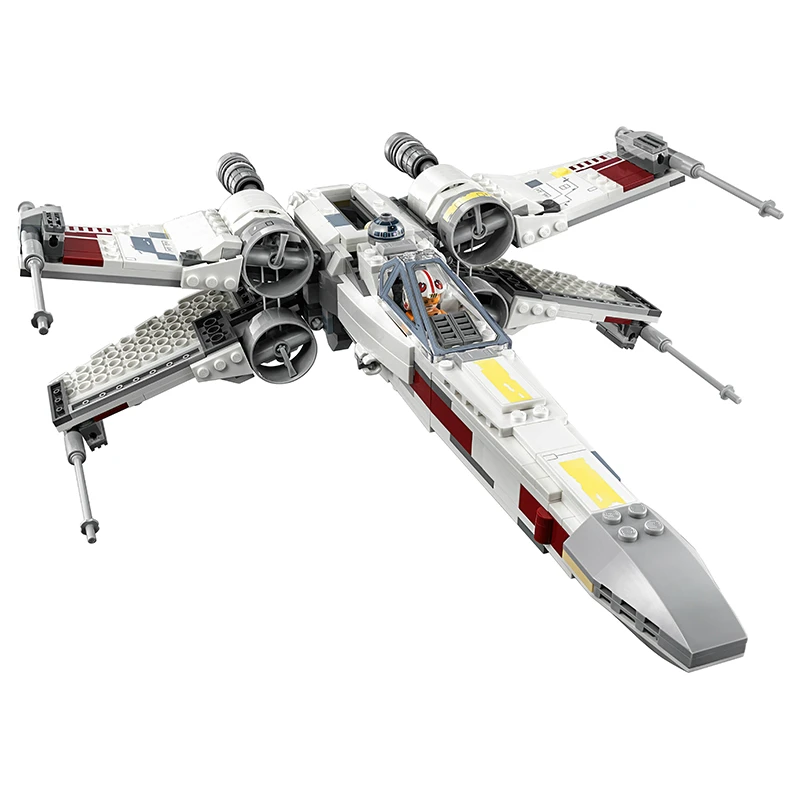 05145 Звездные войны Poe X-Wing Fighter строительные блоки кирпичи Звездные фигурки модель истребитель игрушки для детей Совместимые 75218