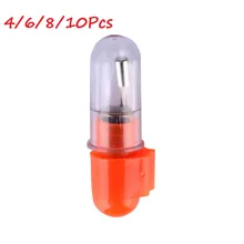 

Bite Alarm Flash Light New Indicator Fishing LED Fish Finder LED LED Night Supplies Alert Bell Tip Clip Tackle Tools Electronic