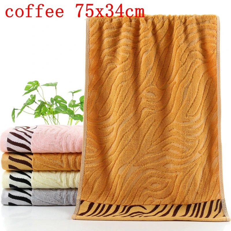 coffee 75x34cm DIDIHOU хлопковое однотонное банное полотенце пляжное полотенце для взрослых быстросохнущее мягкое толстое высокоабсорбирующее хлопковое Премиум турецкое полотенце - Цвет: coffee 75x34cm