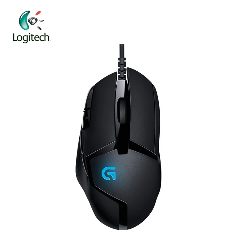 Logitech G402 Hyperion Fury мышь с оптической 4000 dpi высокая скорость игровая мышь для ПК ноутбук Поддержка Официальная проверка - Цвет: G402
