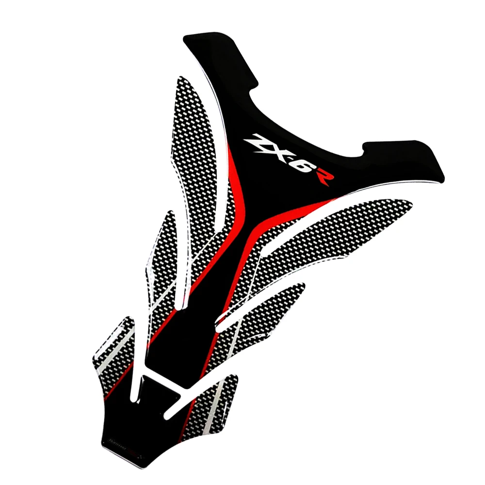 3D защитная накладка на бак мотоцикла стикеры наклейки чехол для Kawasaki ZX6R ZX-6R ZX-6RR бак