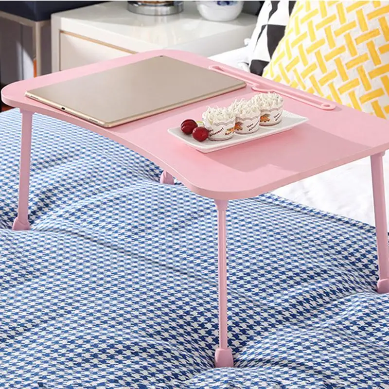 

Large Bed Tray Portable Computer Desk Rack Foldable Dormitory Bed Lap Desk Book Reading Tray Bed Table For Computer Notebook
