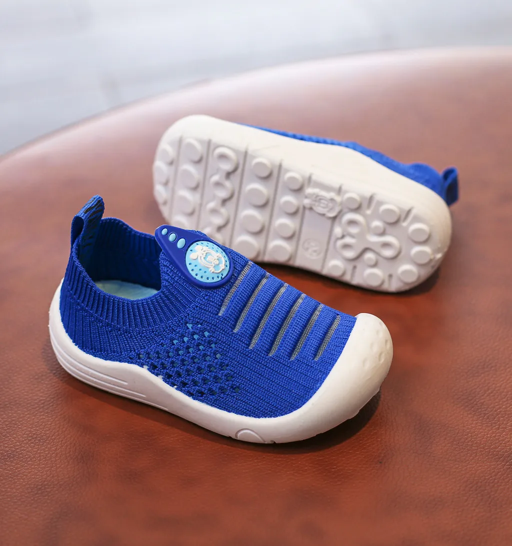 ONTO-MATO Children Infant Kids Baby Girls Boys Letter Mesh Sport Run Sneakers Casual Shoes Fashion Children Sports Shoes Casual