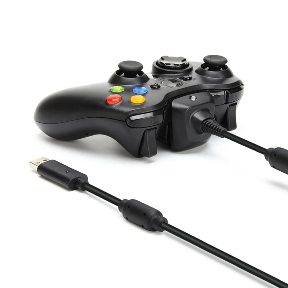 1,5 м usb кабель для зарядки для Xbox 360 беспроводной игровой контроллер игровой зарядный кабель шнур высокого качества игровой аксессуар