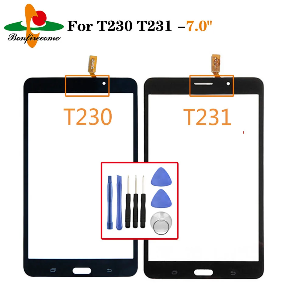 

Для Samsung Galaxy Tab 4 10. 0 T231 T230 SM-T231 сенсорный экран дигитайзер Сенсорная панель Сменный датчик для планшета