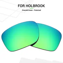 Mryok поляризованные Сменные линзы с защитой от царапин для солнцезащитных очков оакли Холбрук изумрудно-зеленый