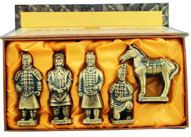 Strongwell китайские терракотовые воины скульптура рыцаря статуя древних солдат Броня герой украшения дома аксессуары подарок