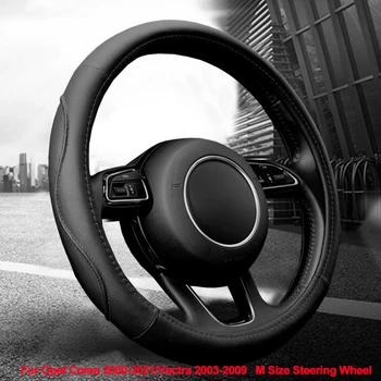 

Car Steering Wheel Cover Wrap For Opel Corsa 2000 - 2018 2019 2020 2021 Vectra 2003 - 2009 M Size Braid on the Steering wheel