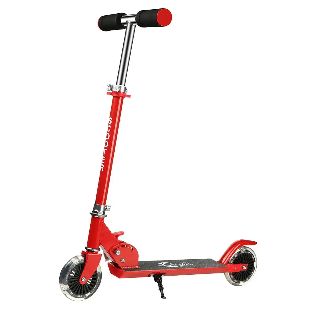 Aluminium Alloy Kick Scooter Adjustable Children's Foot Scooters 2 Wheels Exercise Toys Scooter For Boys Girls Toys Gifts