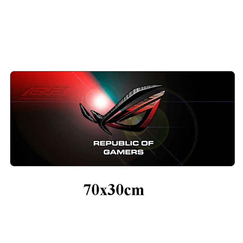 NO.1 70x30 см большой ASUS коврик для мыши классный пользовательский Республика геймеров игровой коврик для мыши офисная компьютерная клавиатура ноутбук Настольный коврик - Цвет: NO.1