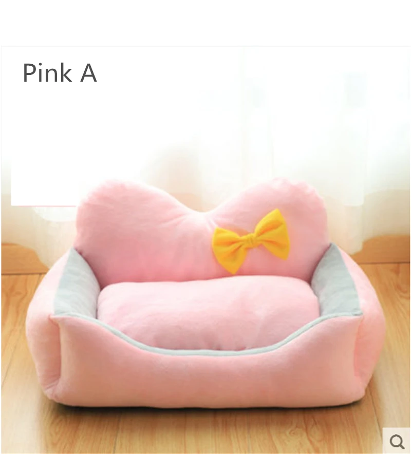 Pink A САМОНАГРЕВАЮЩАЯСЯ кошка и собачья подстилка подушка для средних больших собак(D174 - Цвет: Pink A