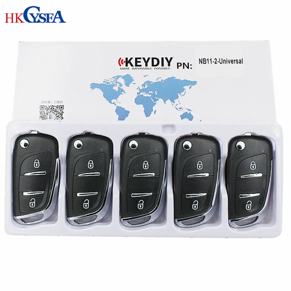 Ключевой программатор KEYDIY 5 шт./лот с дистанционным управлением серии B NB для