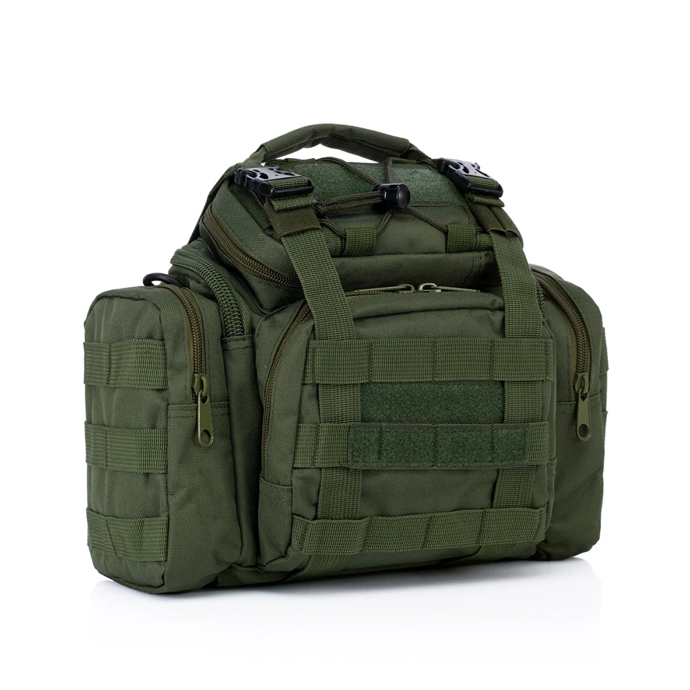 Outdoor Men Army Camping Hiking Hunting Bag Magazine-Pouch Fishing Bag Tactical Pockets Portable Fishing Waist Bag Camera Bag