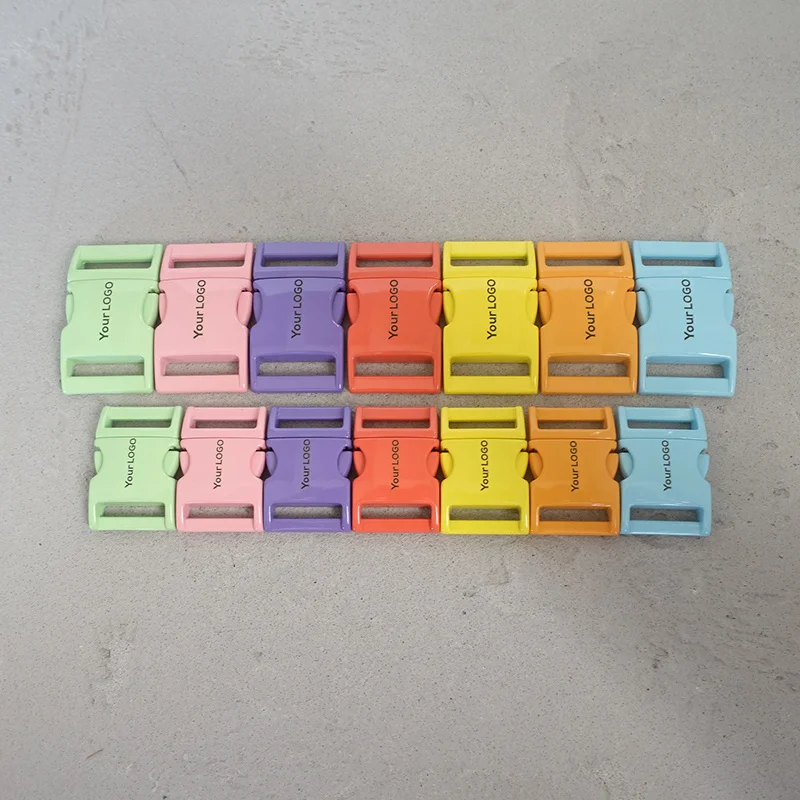 

50pcs/lot metal clasp quick side release for 20mm and 25mm 7 colours ，we provide laser engraving service customize LOGO