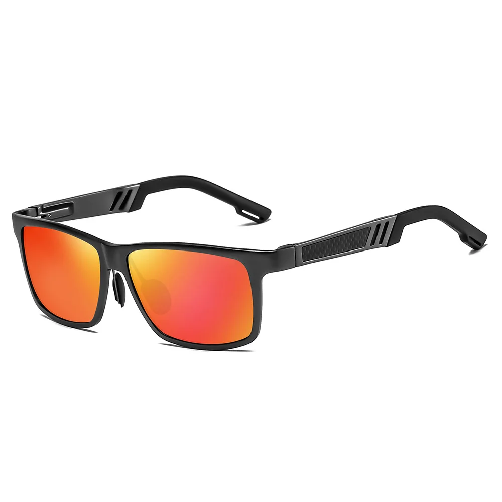 REALONE алюминиевые квадратные поляризованные солнцезащитные очки Gafas De Sol De Los Hombres мужские очки UV400 для мужчин стиль жизни солнцезащитные очки 5540