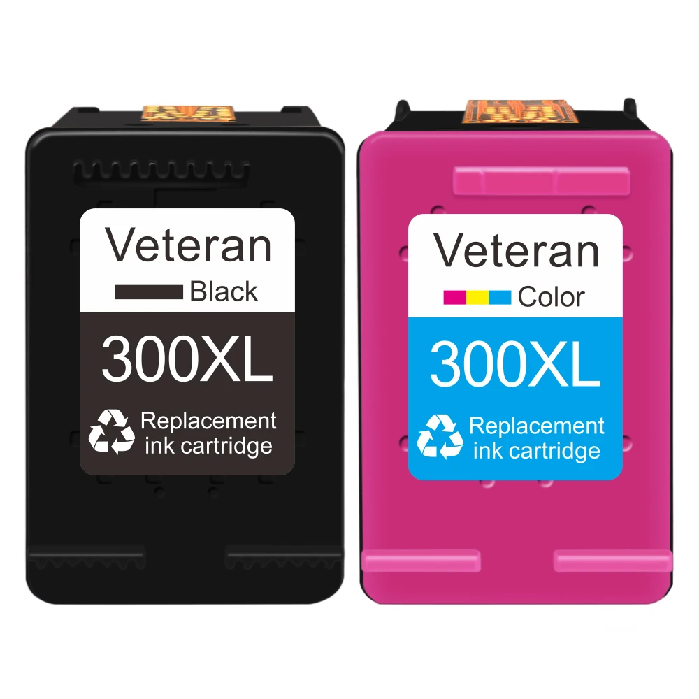 Чернильные картриджи Veteran 300XL для замены hp 300 xl hp300 Deskjet D1660 D2560 D2660 D5560 F2420 F2480 F2492 F4210 |
