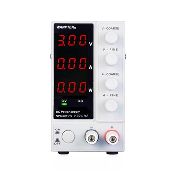 

NPS3010W Three-Window Display Mini DC Power Supply 30V 10A Simultaneously Displays Voltage Current And Power Laboratory Test