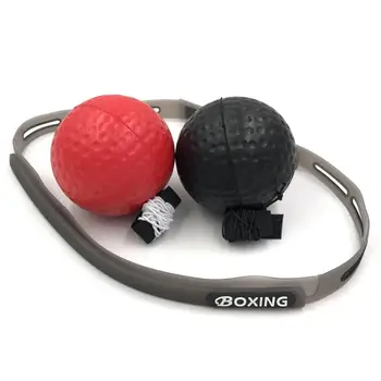 

Boxing Reaction Ball Fight Ball With Head Band For Reflex Speed MMA Training Boxing Punch Exercise Head-mounted Punching Balls