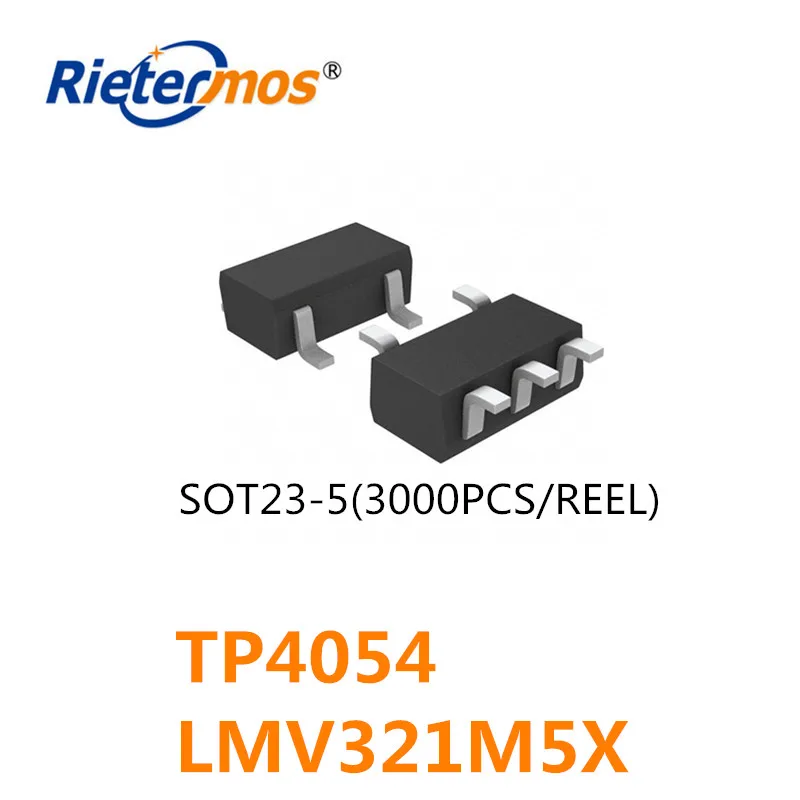 3000 шт. TP4054 4054 LMV321M5X LMV321 SOT23-5 сделано в Китае | Электроника