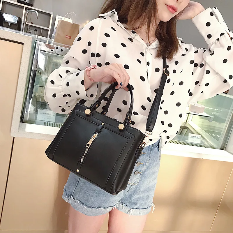 

Summer Big Bag Women's 2019 New Style Fashion Korean-style Simple Handbag INS Super Fire Versatile Large Capacity Shoulder Bag