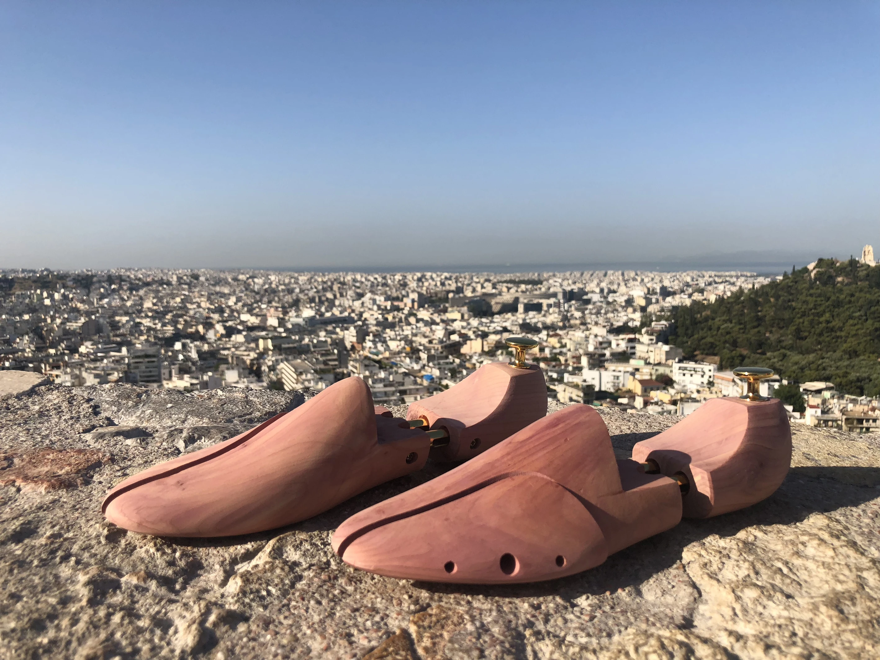 Comprar CedarGreen para hombres y mujeres de doble tubo ajustable cedro rojo zapato árbol de madera zapato árbol