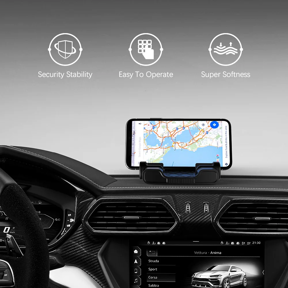 Car-Mount-Cell-Phone-Stand-Universal-Silicone-Dashboard-Mount-Mobile-Device-Holder-for-iPhone-7-8 (4)