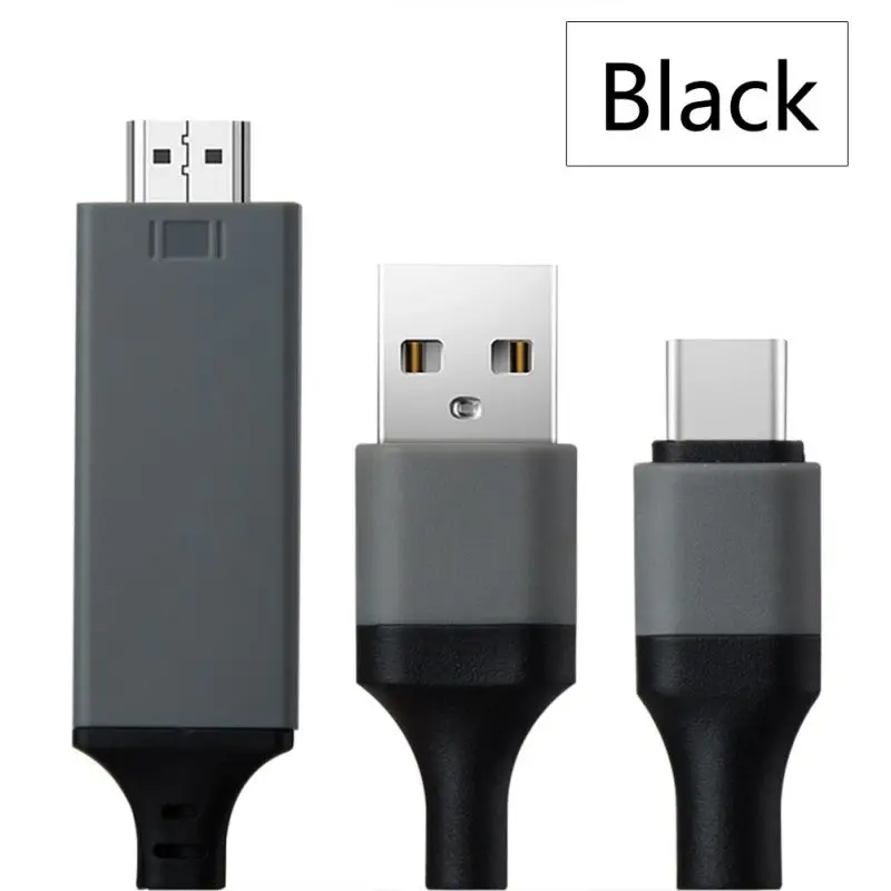 USB3.1 type-C к HDMI кабель высокой четкости Plug-and-play экранный преобразователь адаптер шнур