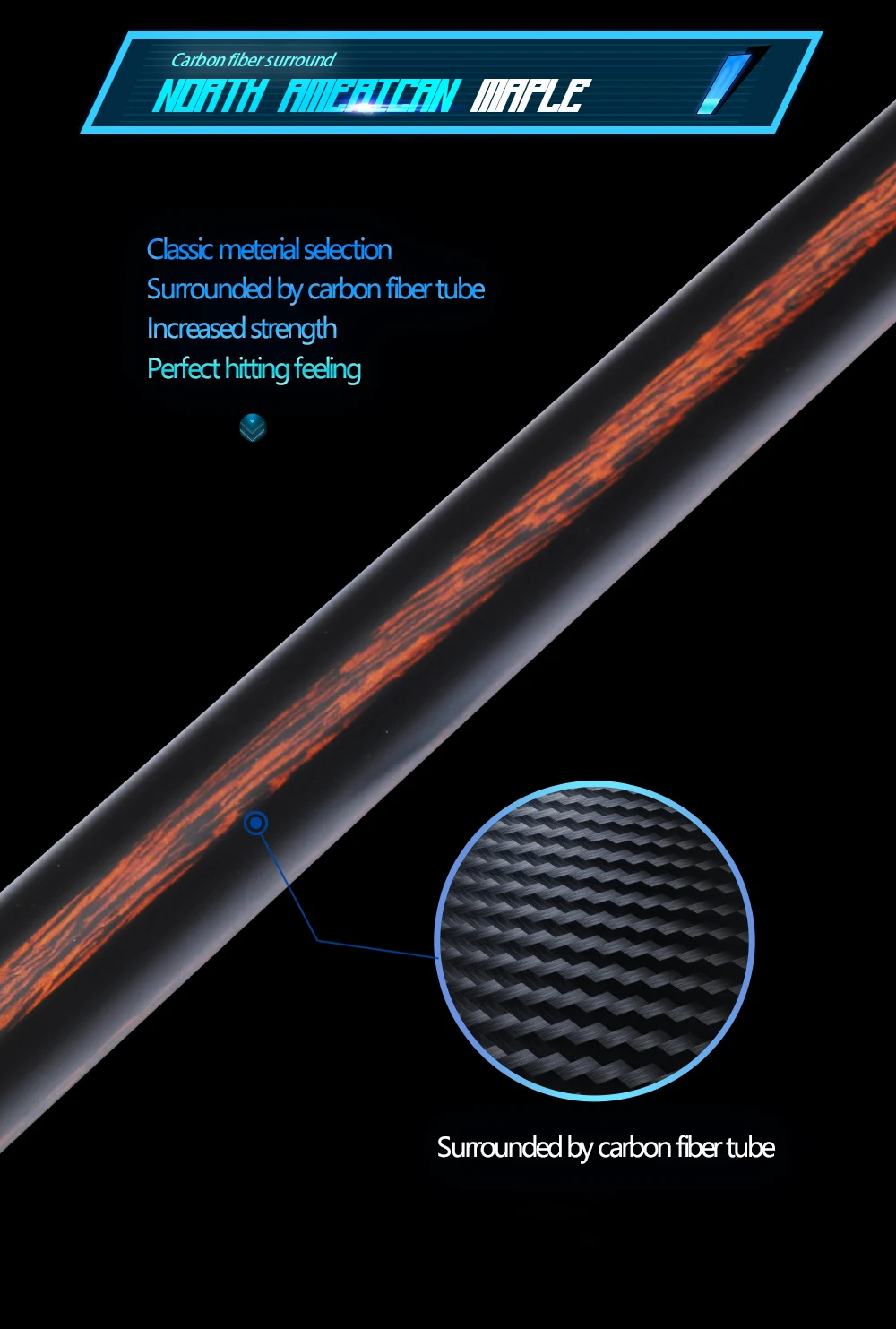 FURY CFC серия бильярдный черный технология бильярдный кий 11 мм SKamui наконечник PAS стержень из углеродного волокна Профессиональный биллар палка комплект